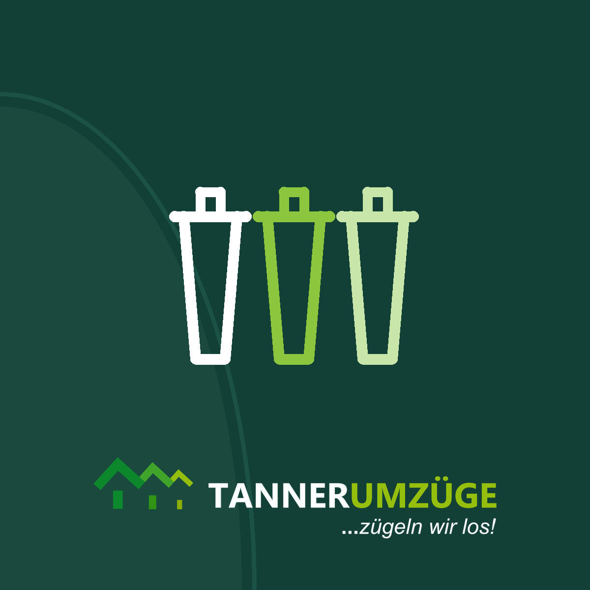 Symbol Entsorgung, Tanner Umzüge AG, Zürich