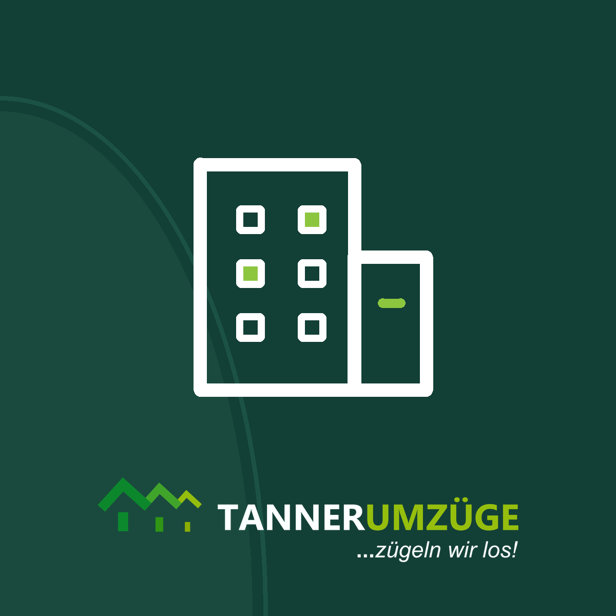 Symbol Firmenumzug, Tanner Umzüge AG, Zürich