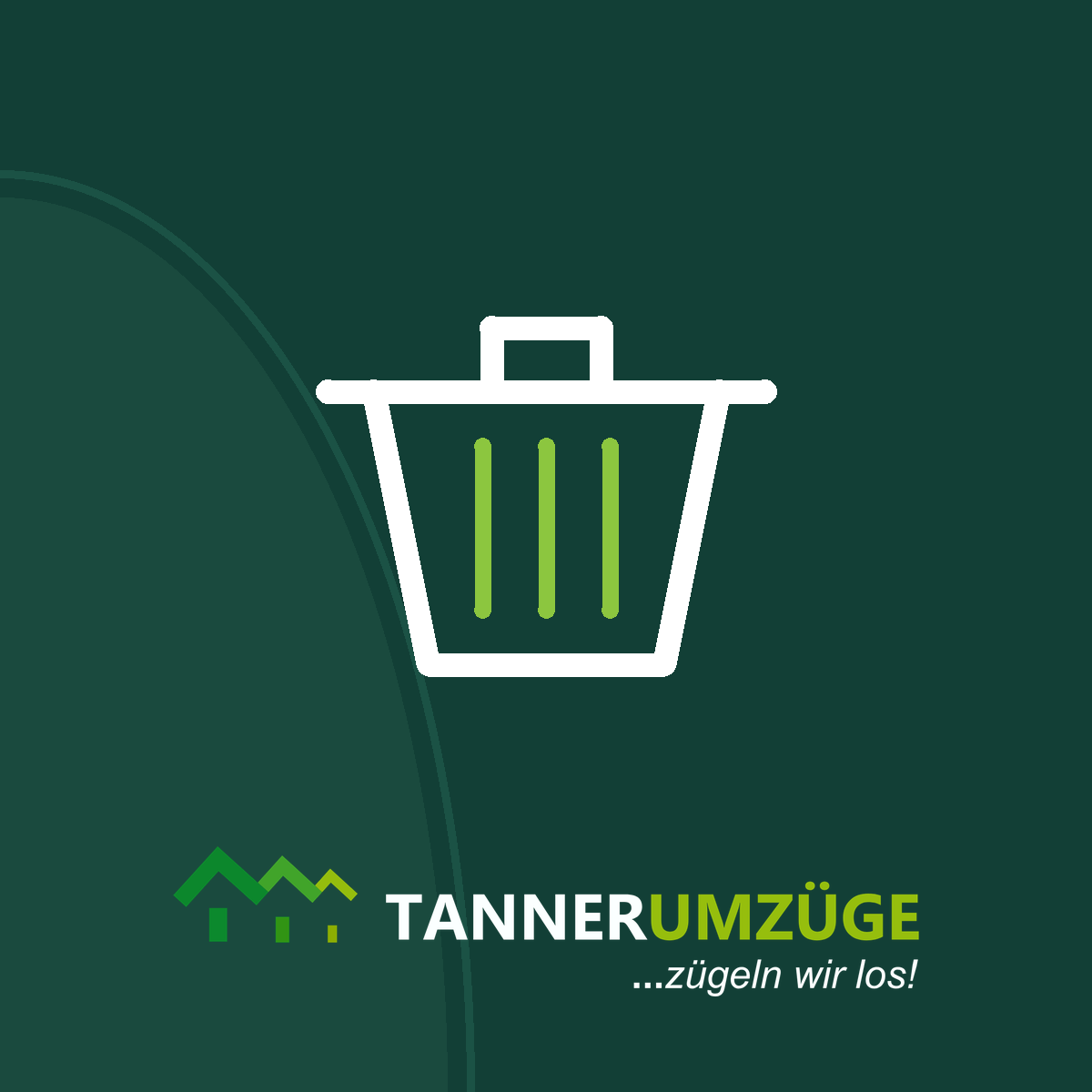 Symbol Räumung, Tanner Umzüge AG, Zürich